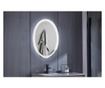Oglinda baie Emily, ovala, 60x80 cm, iluminare led, buton touch