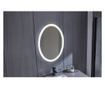 Oglinda baie Emily, ovala, 60x80 cm, iluminare led, buton touch