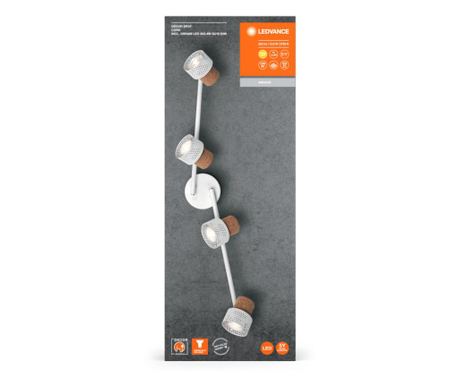 DECOR SPOT CORK 4X3.4W 927 GU10 WT LEDV