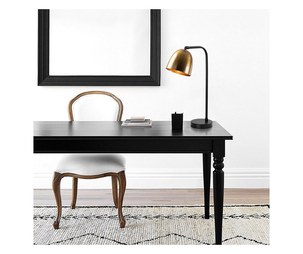 Lampă de masă BAYLEE, culoare neagră Vintage