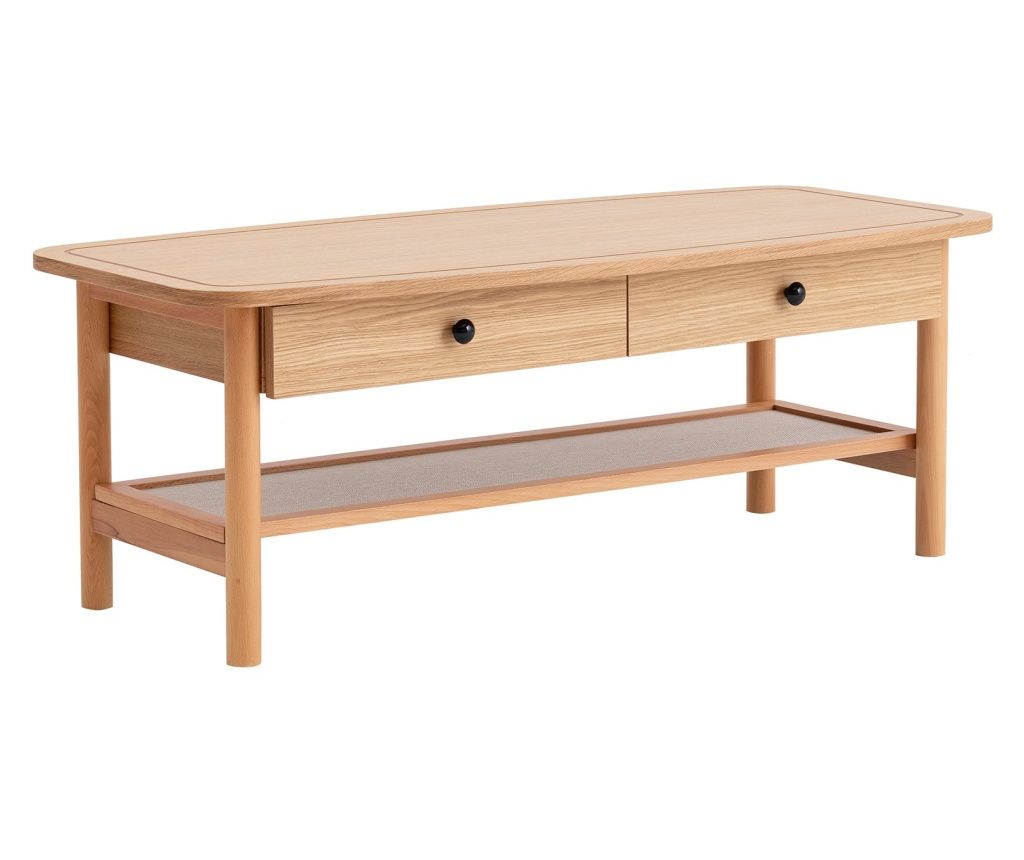 Masă de cafea DAISY, natur, din lemn