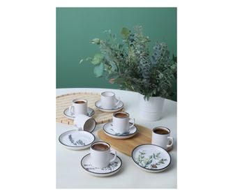 Set skodelic za kavo (12 delov)