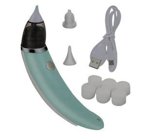 Aspirator nazal bebelusi, electric, 5 viteze, 2 capete diferite si 6 filtre, putere 3500 mmHg