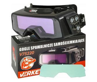 Ochelari de sudura profesionali, TIG MIG MMA, V75220, Verke