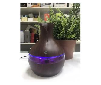 Umidificator ultrasonic si difuzor aromaterapie wenge