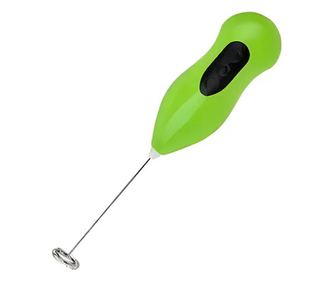 Mixer spumant cafea electric cu baterii Verde