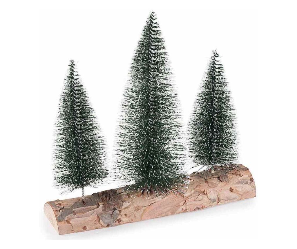 Brazi Craciun maro verde 25x8.5x24 cm