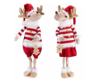 2 darabos Reni figura szett, többszínű textil, 23x13x58 cm