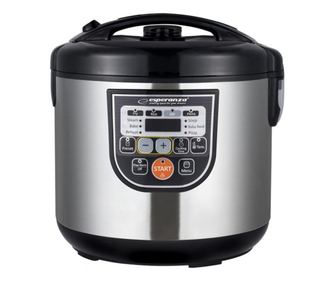 Мултикукър 11 функции, смарт дигитален панел, 860w, таймер, купа 5л, инокс