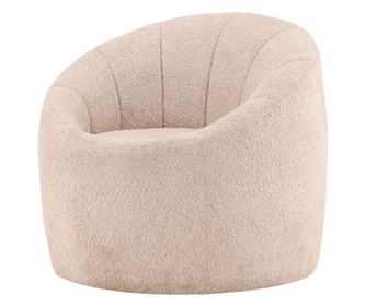 FOTEL, FURNLUX CLASSIC, WARREN, 77x80x72cm, BÉZS, TEXTIL
