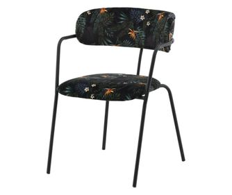 SZÉK, FURNLUX CLASSIC, ARROW, 58x61x79cm, FEKETE, TEXTIL