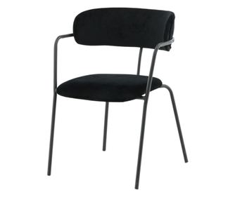 SZÉK, FURNLUX CLASSIC, ARROW, 58x61x79cm, FEKETE, TEXTIL