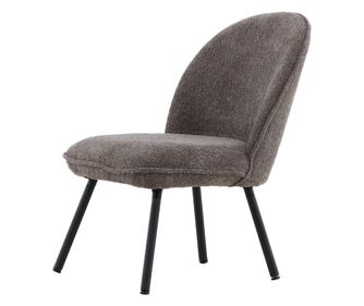 FOTEL, FURNLUX CLASSIC, POLAR, 60x72x87cm, SZÜRKE, TEXTIL