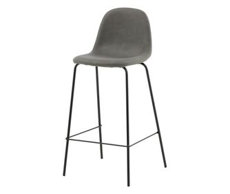 BÁRSZÉK, FURNLUX CLASSIC, POLAR, 42x43x105cm, SZÜRKE, TEXTIL
