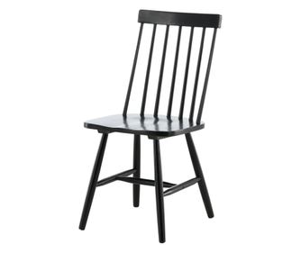 SZÉK, FURNLUX PREMIUM, LÖNNEBERGA, 43x55x87cm, FEKETE, MŰFA