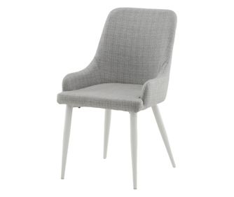 SZÉK, FURNLUX CLASSIC, PLAZA, 49x58x86cm, SZÜRKE, TEXTIL
