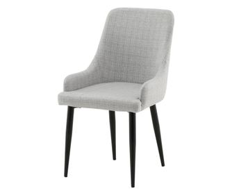 SZÉK, FURNLUX CLASSIC, PLAZA, 49x58x86cm, SZÜRKE, TEXTIL