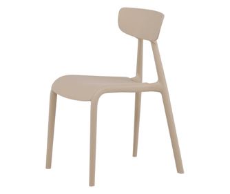 STOLICA, FURNLUX CLASSIC, URSHOLMEN, 49x54x80cm, BEŽ, PLASTIČNI