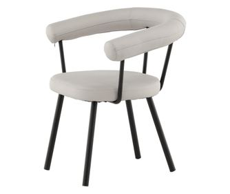 STOLICA, FURNLUX CLASSIC, VÄSTERÅS X JOSEFIN LUSTIG, 68x60x73cm, BEŽ, METAL