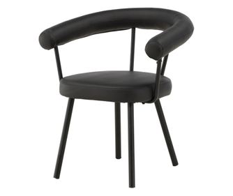 STOLICA, FURNLUX CLASSIC, VÄSTERÅS X JOSEFIN LUSTIG, 68x60x73cm, CRNA, METAL