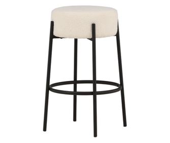 BARSKA STOLICA, FURNLUX CLASSIC, TUCSON, 50x50x70cm, BIJELA, METAL
