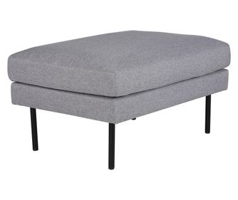 PUFF, FURNLUX CLASSIC, ZOOM, 85x64x47cm, SZÜRKE, TEXTIL