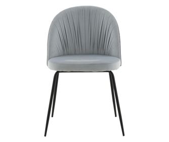 SZÉK, FURNLUX CLASSIC, WRINKLES, 49x50x80cm, SZÜRKE, TEXTIL