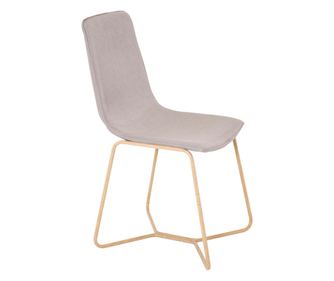 SZÉK, FURNLUX CLASSIC, LUX, 53x61x93cm, SZÜRKE, TEXTIL