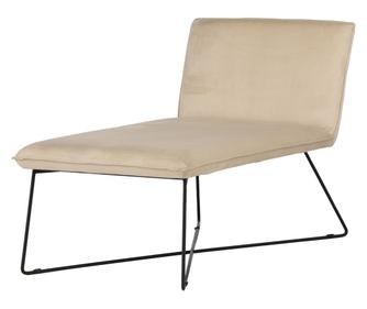 BÁRSZÉK, FURNLUX CLASSIC, X-LOUNGE, 71x128x83cm, BÉZS, TEXTIL