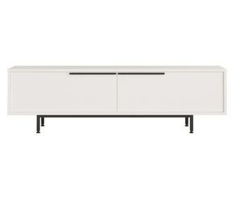 TV-ÁLLVÁNY, FURNLUX CLASSIC, OCEAN, 160x36x45cm, FEHÉR, MŰFA