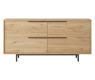 KONZOL, FURNLUX CLASSIC, OCEAN, 160x45x74cm, TERMÉSZETES, MŰFA