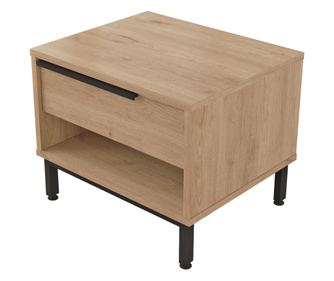 ÉJJELISZEKRÉNY, FURNLUX CLASSIC, OCEAN, 54x45x42cm, TERMÉSZETES, MŰFA