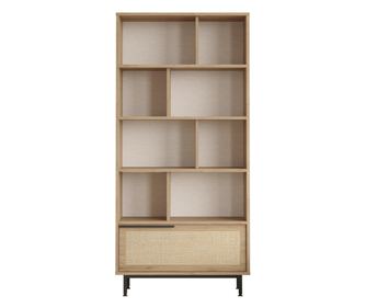 VITRIN, FURNLUX CLASSIC, OCEAN, 84x30x176cm, VILÁGOSBEIGE, MŰFA