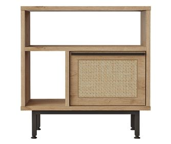 KISASZTAL, FURNLUX CLASSIC, OCEAN, 60x26x60cm, VILÁGOSBEIGE, MŰFA
