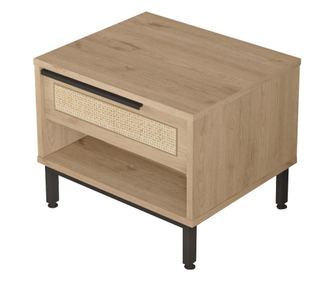 ÉJJELISZEKRÉNY, FURNLUX CLASSIC, OCEAN, 54x45x42cm, VILÁGOSBEIGE, MŰFA