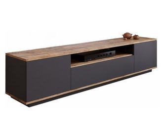 TV-ÁLLVÁNY, FURNLUX CLASSIC, FUTURE, 180x45x45cm, SZÜRKE, MŰFA