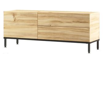 TV-ÁLLVÁNY, FURNLUX CLASSIC, LUVIO, 120x36x46cm, TERMÉSZETES, MŰFA