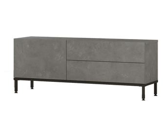 TV-ÁLLVÁNY, FURNLUX CLASSIC, LUVIO, 120x36x46cm, SZÜRKE, MŰFA