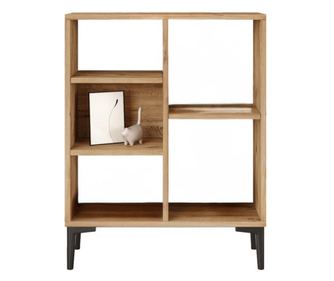 VITRIN, FURNLUX CLASSIC, LODLE, 69x25x88cm, TERMÉSZETES, MŰFA