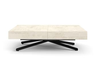DOHÁNYZÓASZTAL, FURNLUX PREMIUM, SANNA X, 80x200x80cm, FEHÉR, MŰFA
