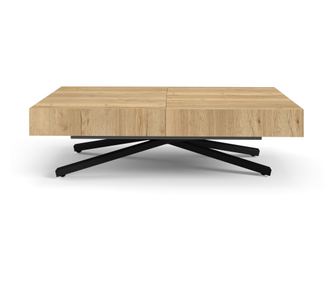 DOHÁNYZÓASZTAL, FURNLUX PREMIUM, SANNA X, 80x200x80cm, BÉZS, MŰFA