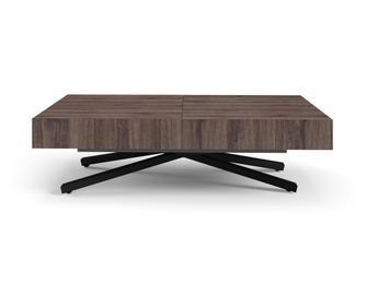 DOHÁNYZÓASZTAL, FURNLUX PREMIUM, SANNA X, 80x200x80cm, BARNA, MŰFA