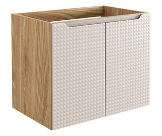 MOSDÓKAGYLÓ ALATTI SZEKRÉNY, FURNLUX CLASSIC, LUXOR, 70x46x57cm, BÉZS, MŰFA