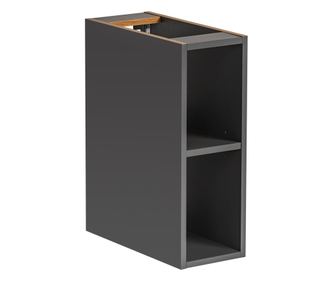 PULTOK, FURNLUX CLASSIC, MONAKO, 20x44x57cm, SÖTÉTSZÜRKE, MŰFA