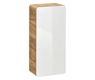 OLDALSÓ SZEKRÉNYEK, FURNLUX CLASSIC, ARUBA, 35x22x75cm, FEHÉR, MŰFA