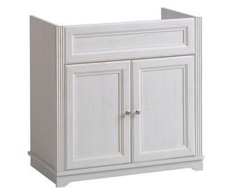 MOSDÓKAGYLÓ ALATTI SZEKRÉNY, FURNLUX CLASSIC, PALACE, 80x46x79cm, FEHÉR, MŰFA