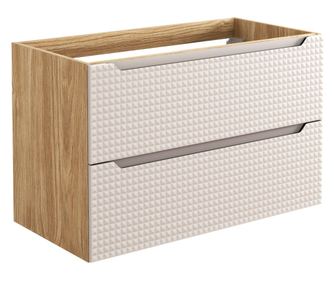 MOSDÓKAGYLÓ ALATTI SZEKRÉNY, FURNLUX CLASSIC, LUXOR, 90x46x57cm, BÉZS, MŰFA