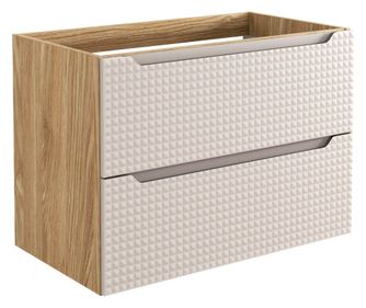 MOSDÓKAGYLÓ ALATTI SZEKRÉNY, FURNLUX CLASSIC, LUXOR, 80x46x57cm, BÉZS, MŰFA