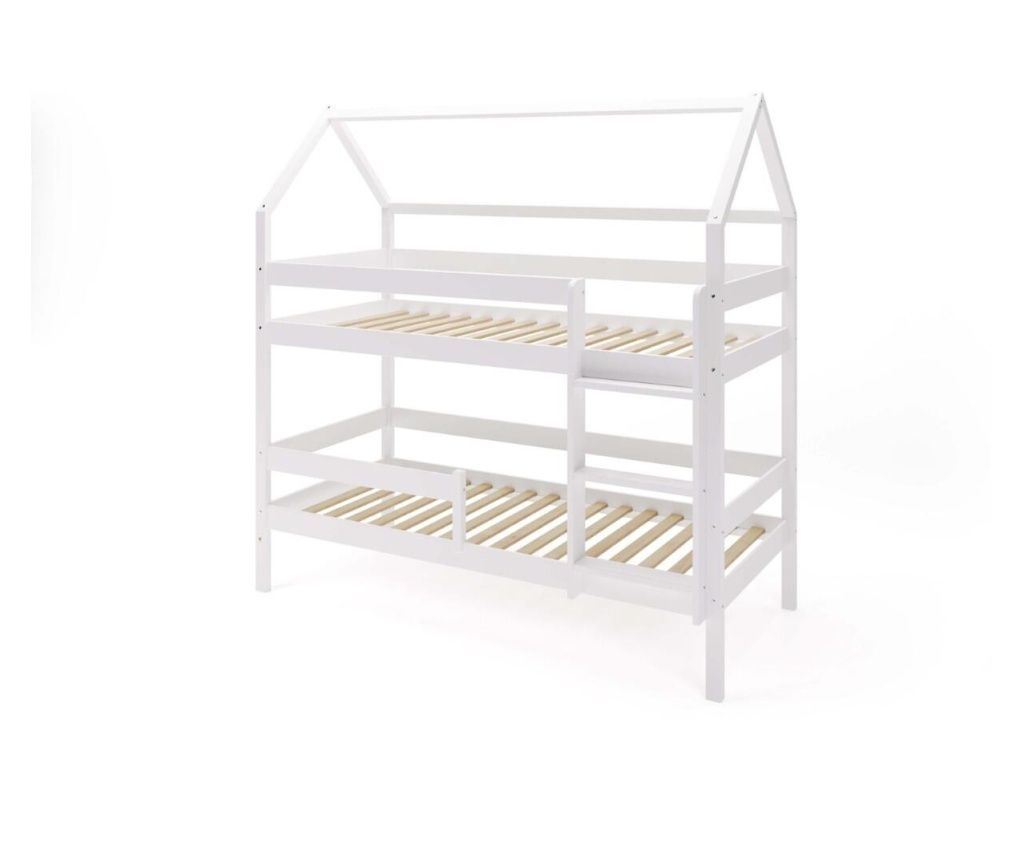 Bunk Bed Eden White 90X200 cm