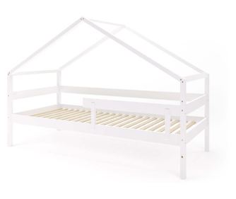 GYEREKÁGY, FURNLUX CLASSIC, HYTTE, 97x211x134cm, ZÖLD, TÖMÖR FA